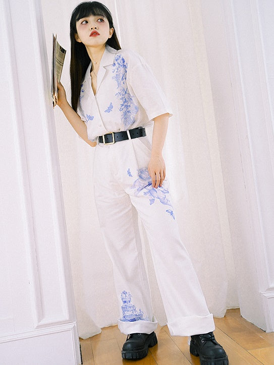 Engel Pail Wide Nichi Hosen