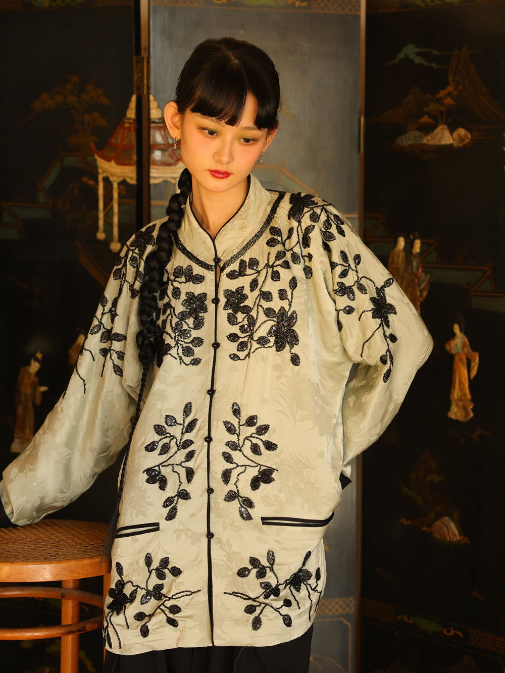 Beads Retro FloeWR 3D TOPS