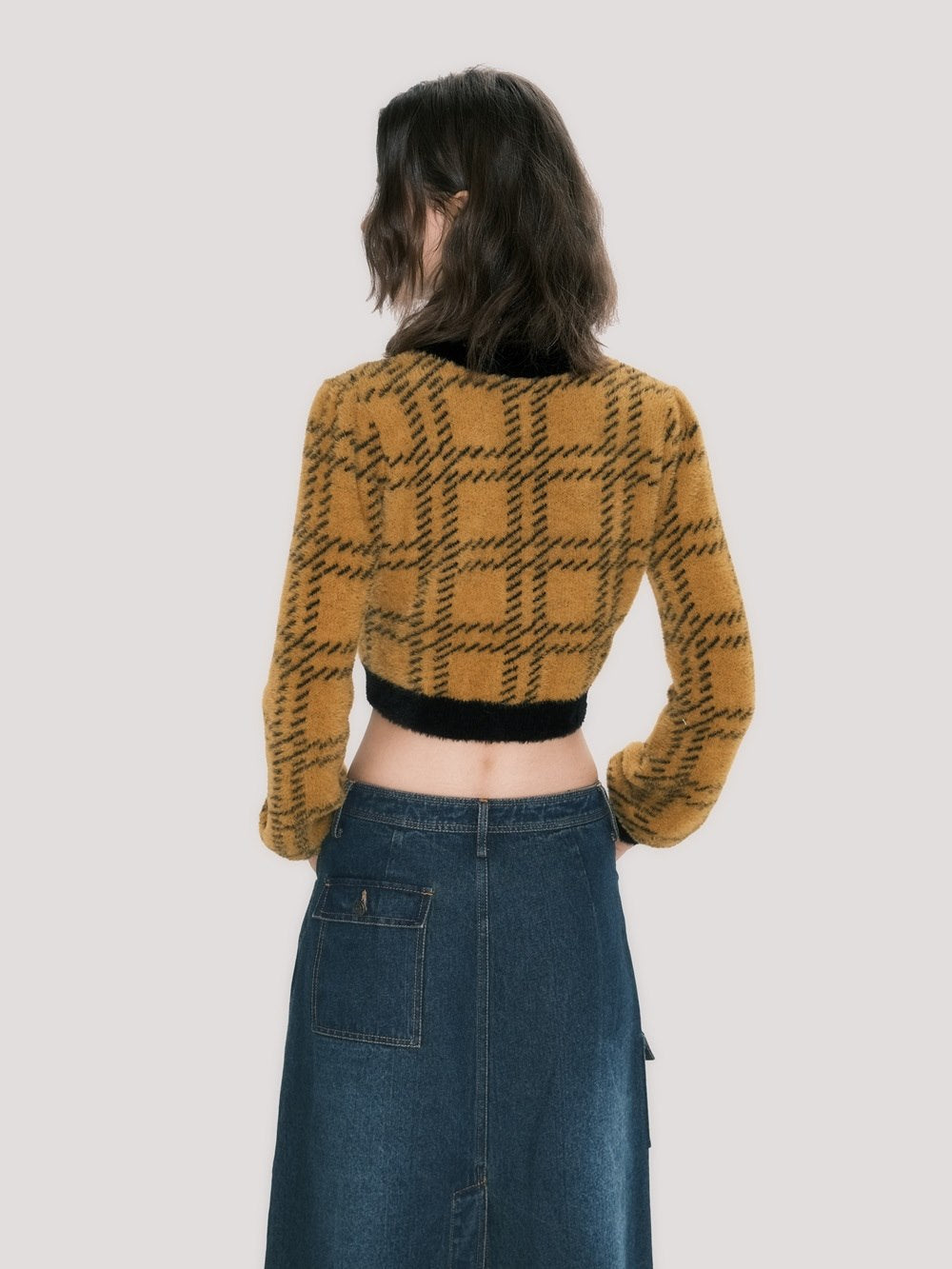 Cropped Palid Casual Knit