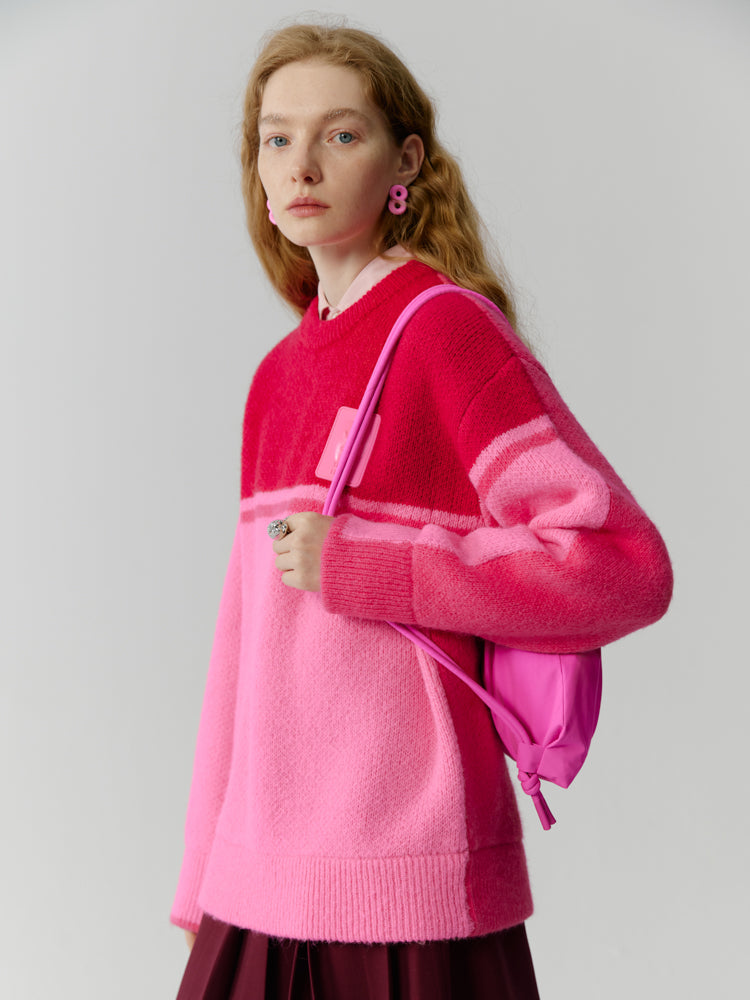 VIVID CUTE SIMPLE OVERSIZE KNIT