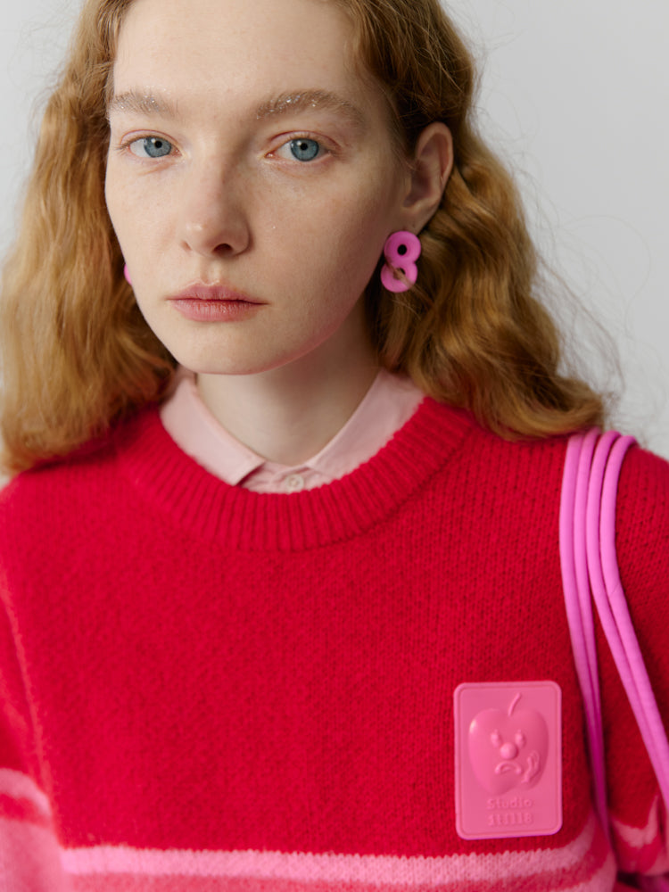 VIVID CUTE SIMPLE OVERSIZE KNIT