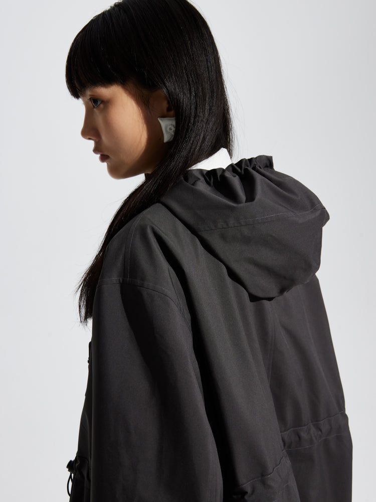 길고 생생한 바람막이