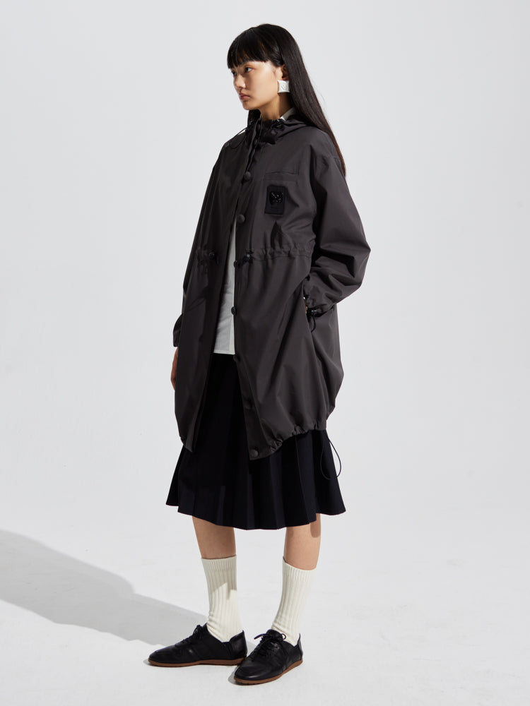 길고 생생한 바람막이