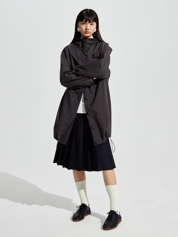 길고 생생한 바람막이