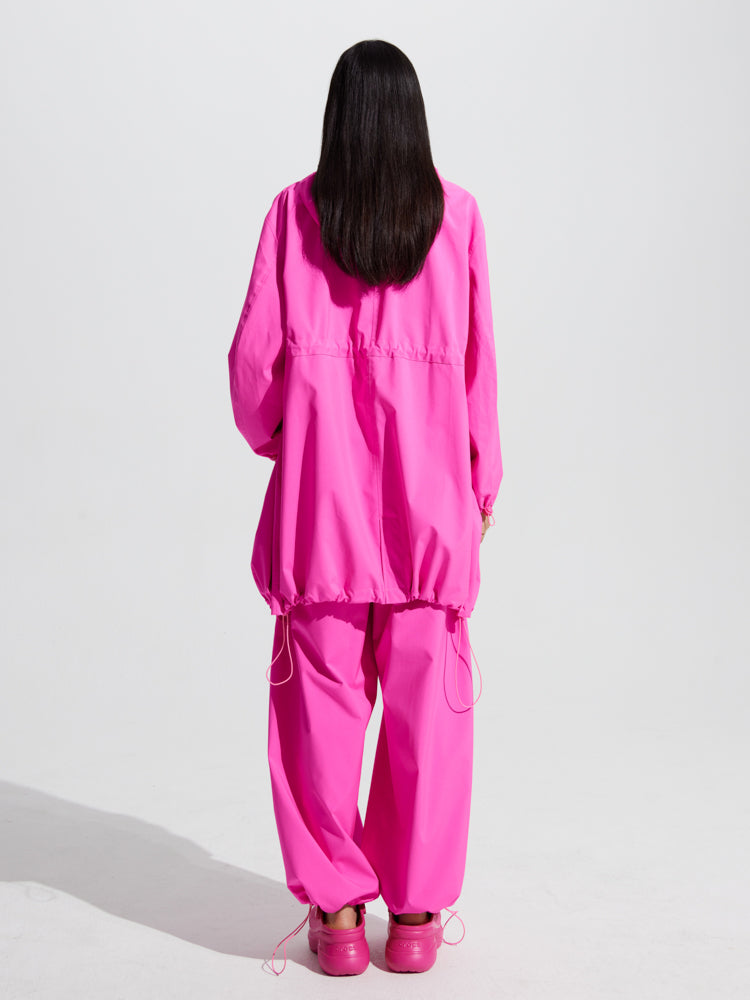 길고 생생한 바람막이