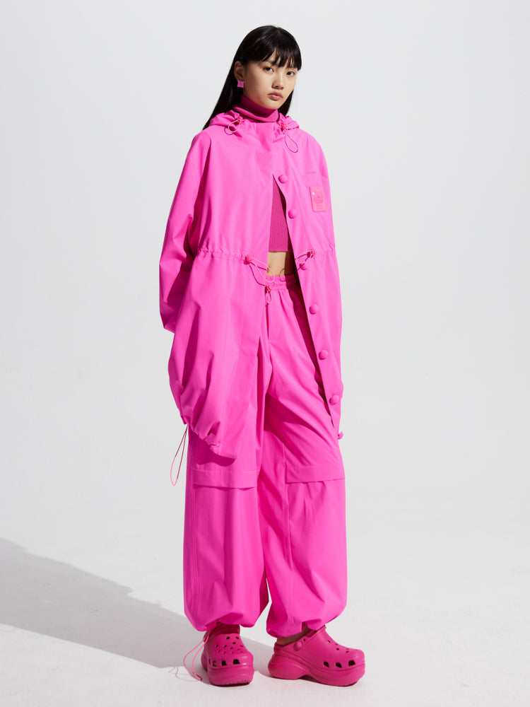 길고 생생한 바람막이