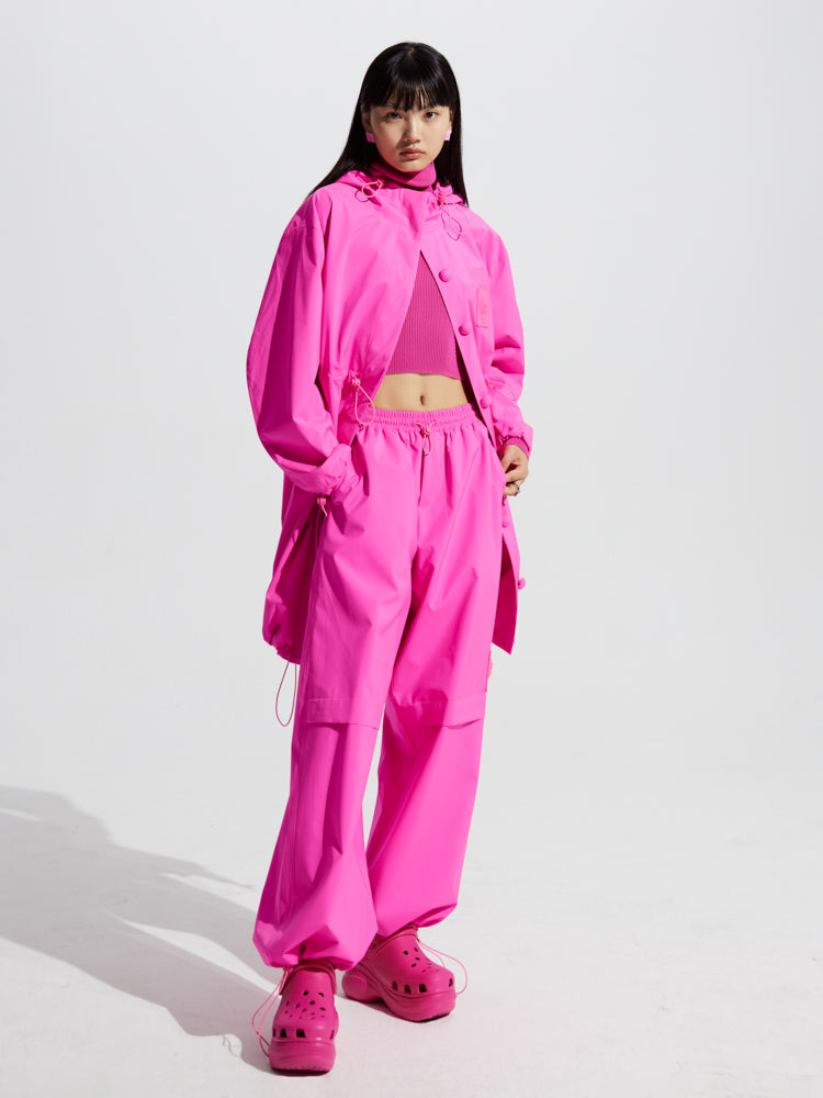 길고 생생한 바람막이