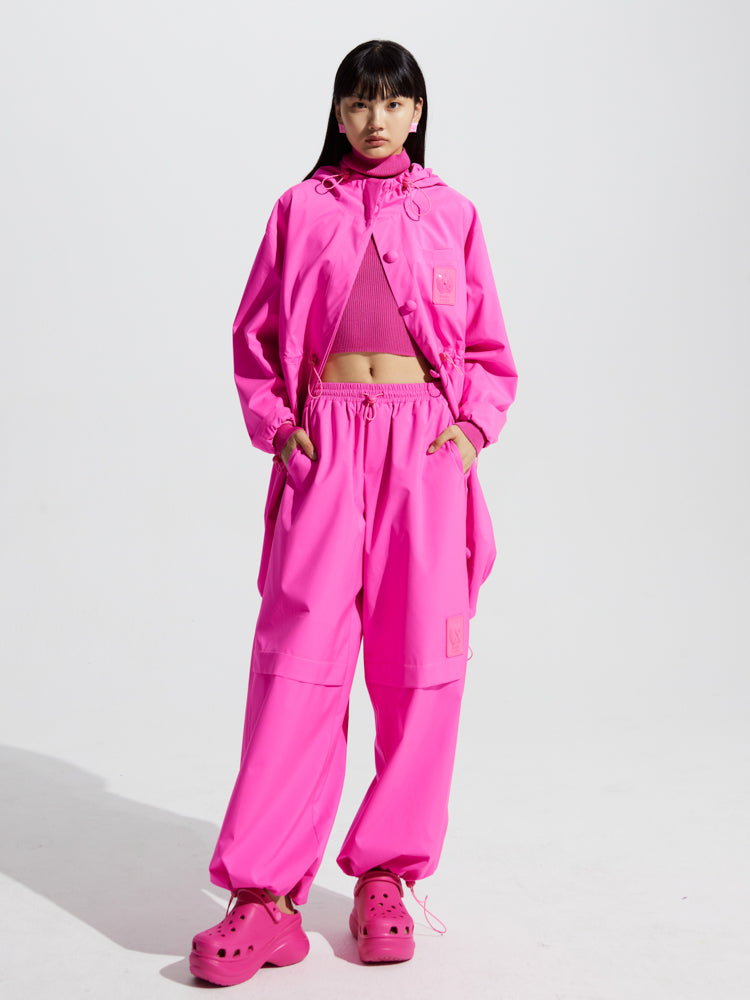 길고 생생한 바람막이