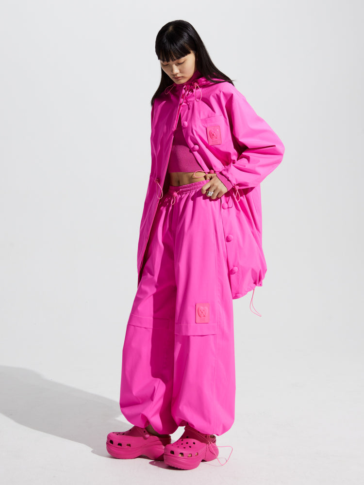 길고 생생한 바람막이