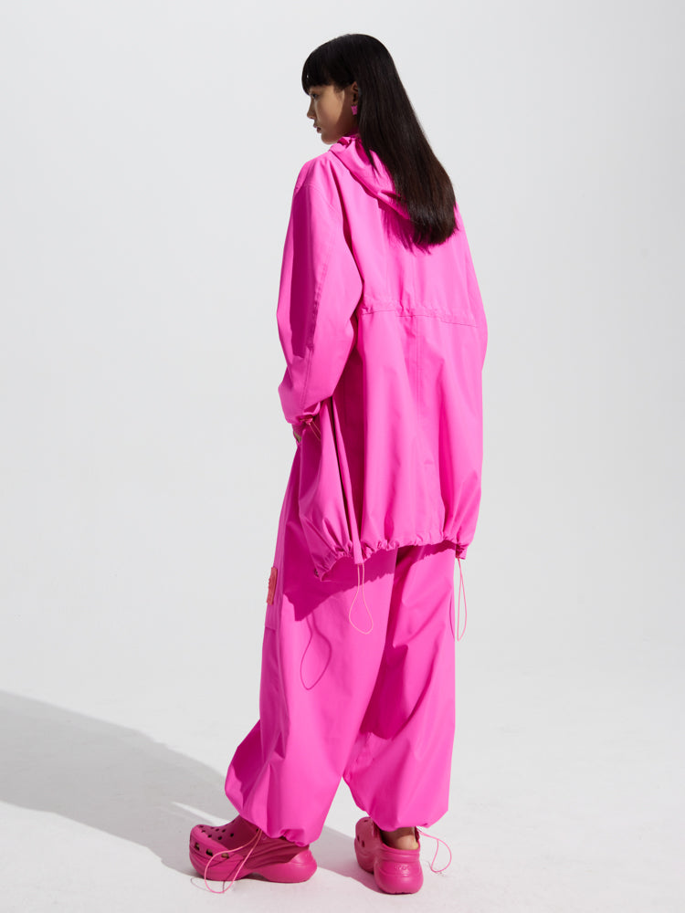 길고 생생한 바람막이