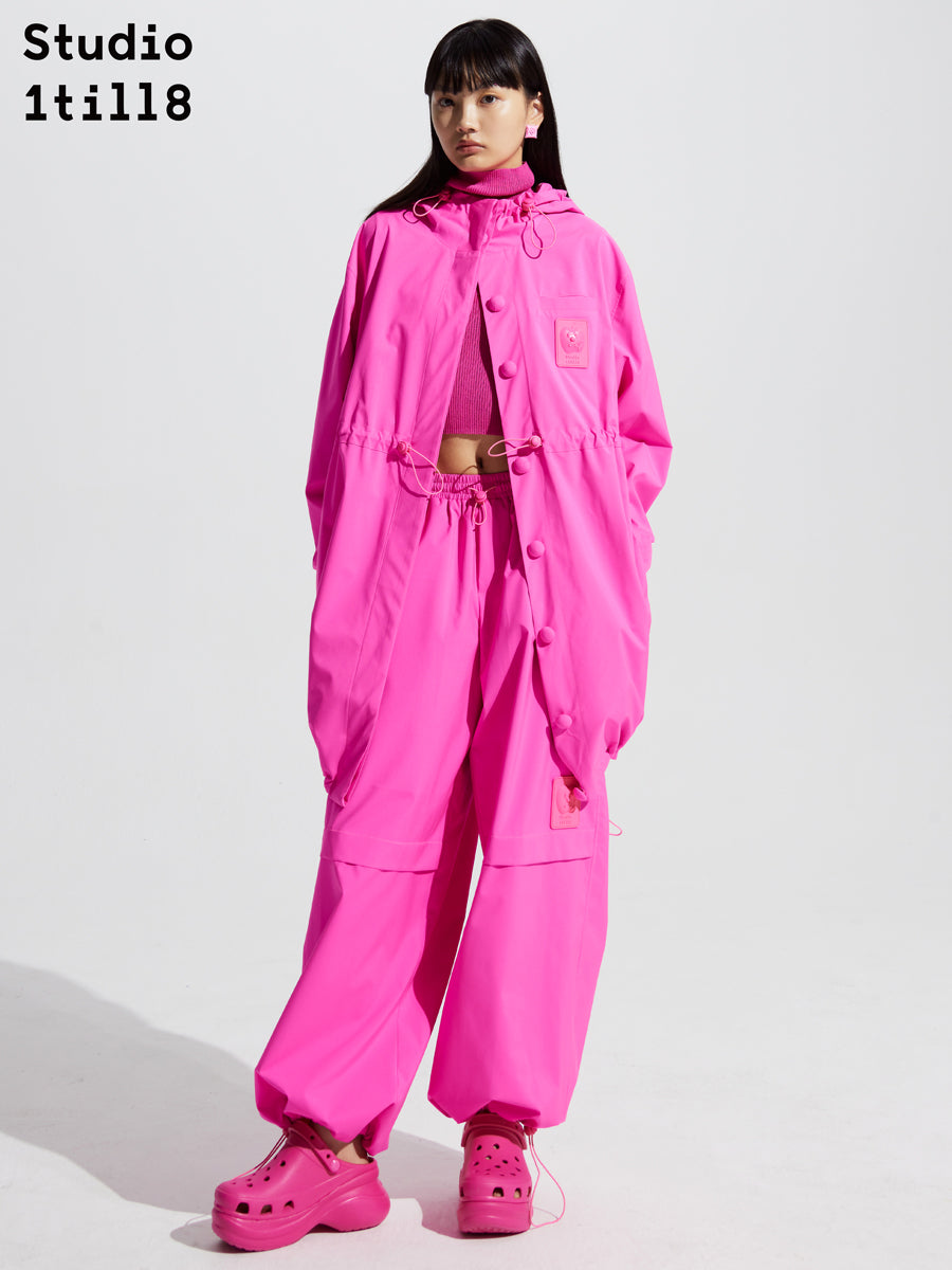 길고 생생한 바람막이