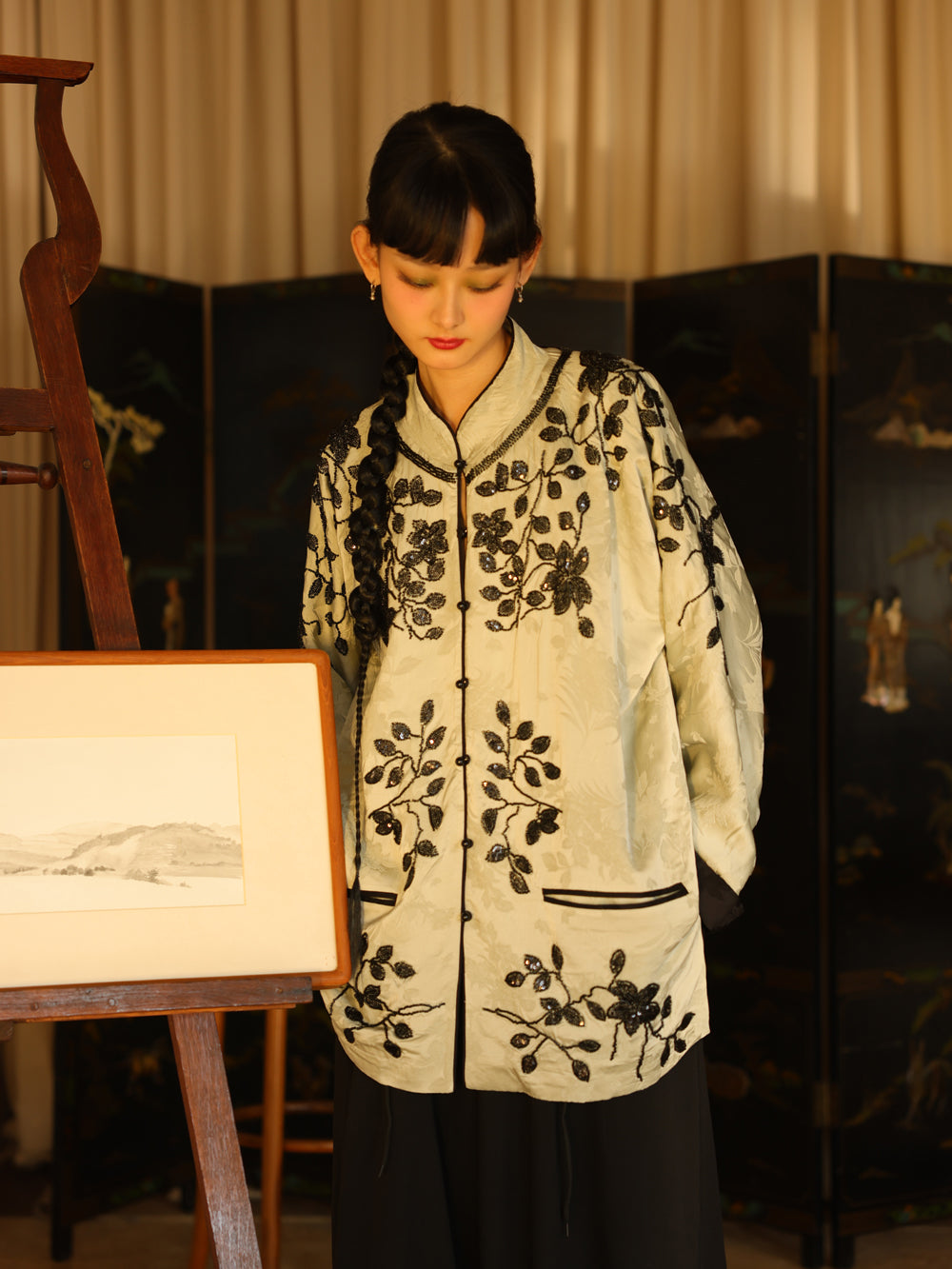 Beads Retro FloeWR 3D TOPS