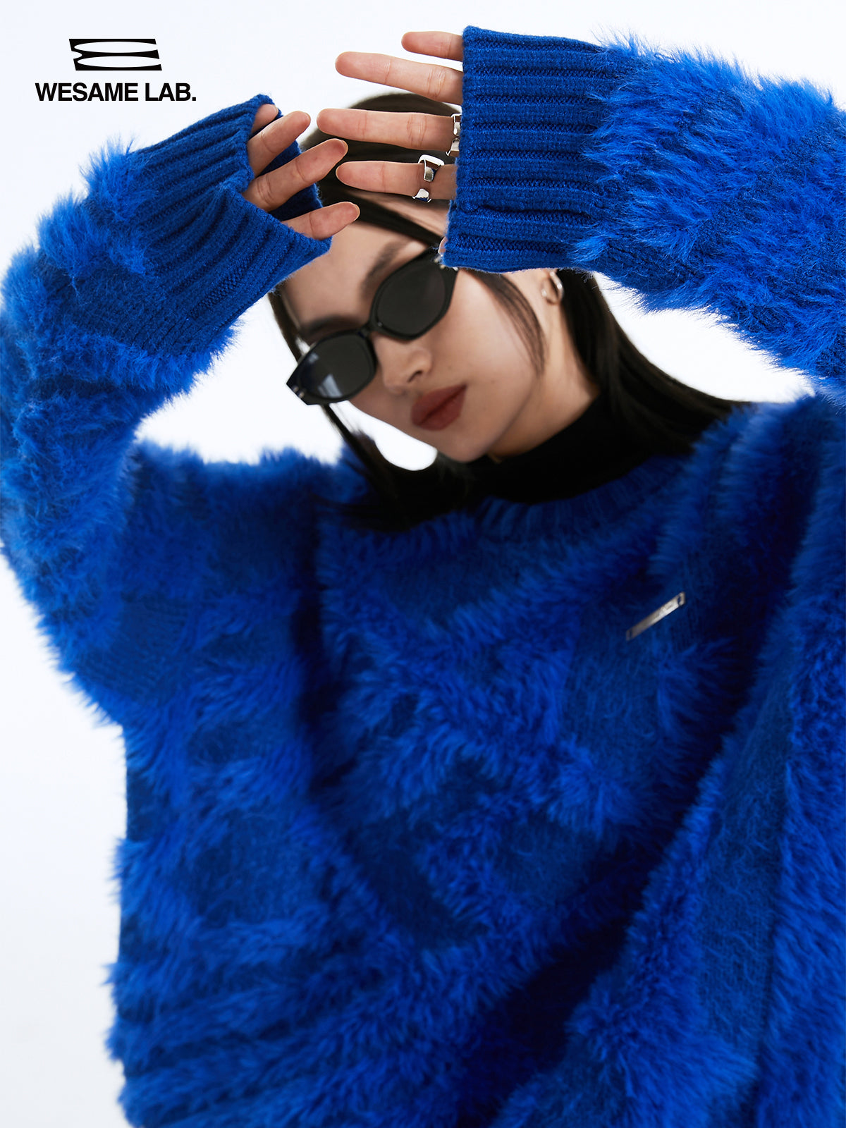 푹신한 보아 캐주얼 니트