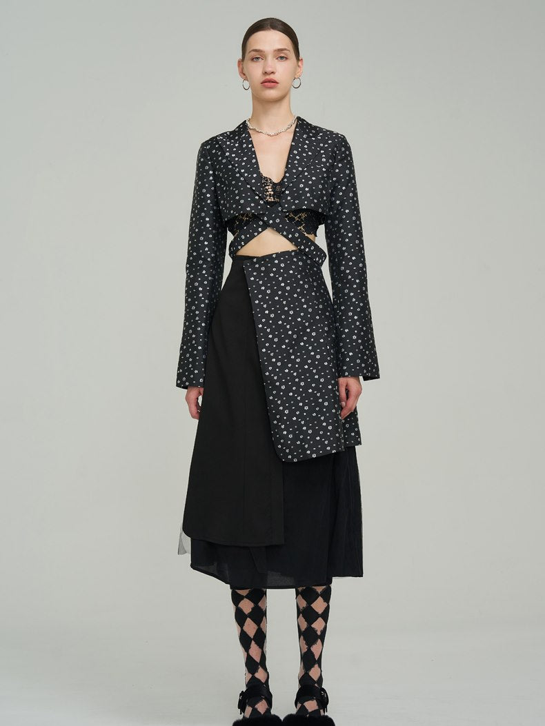 Nichi Bold Conspicuous Mature Jacket&Skirt