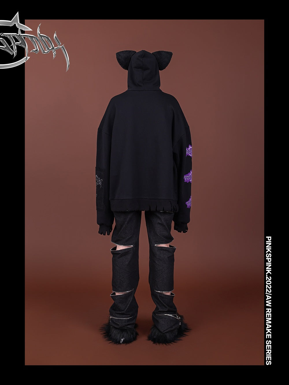 Sweat à capuche Nichi Cat-Eark Parka remarquable