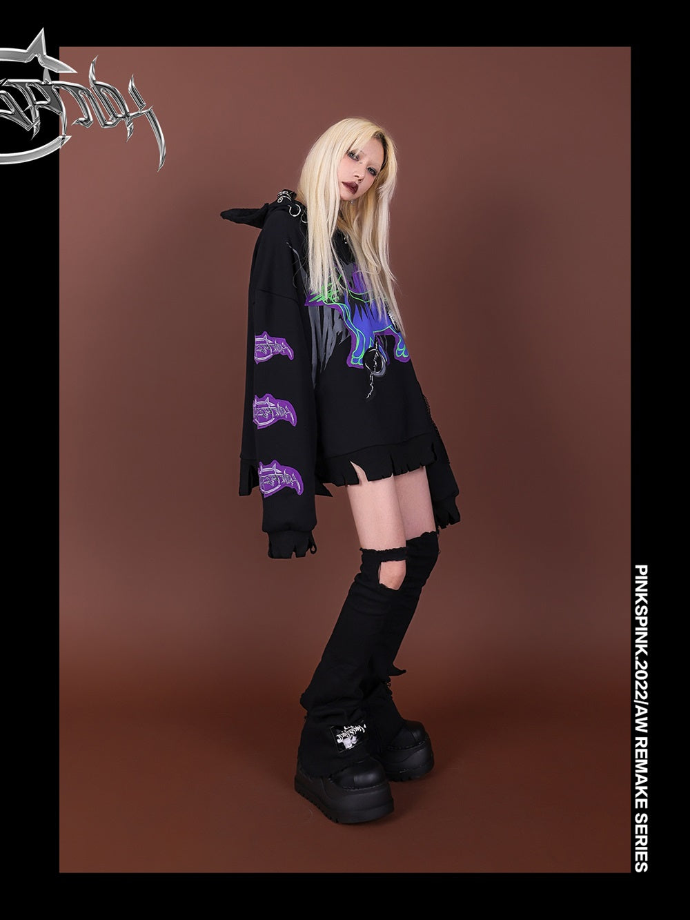 Sweat à capuche Nichi Cat-Eark Parka remarquable