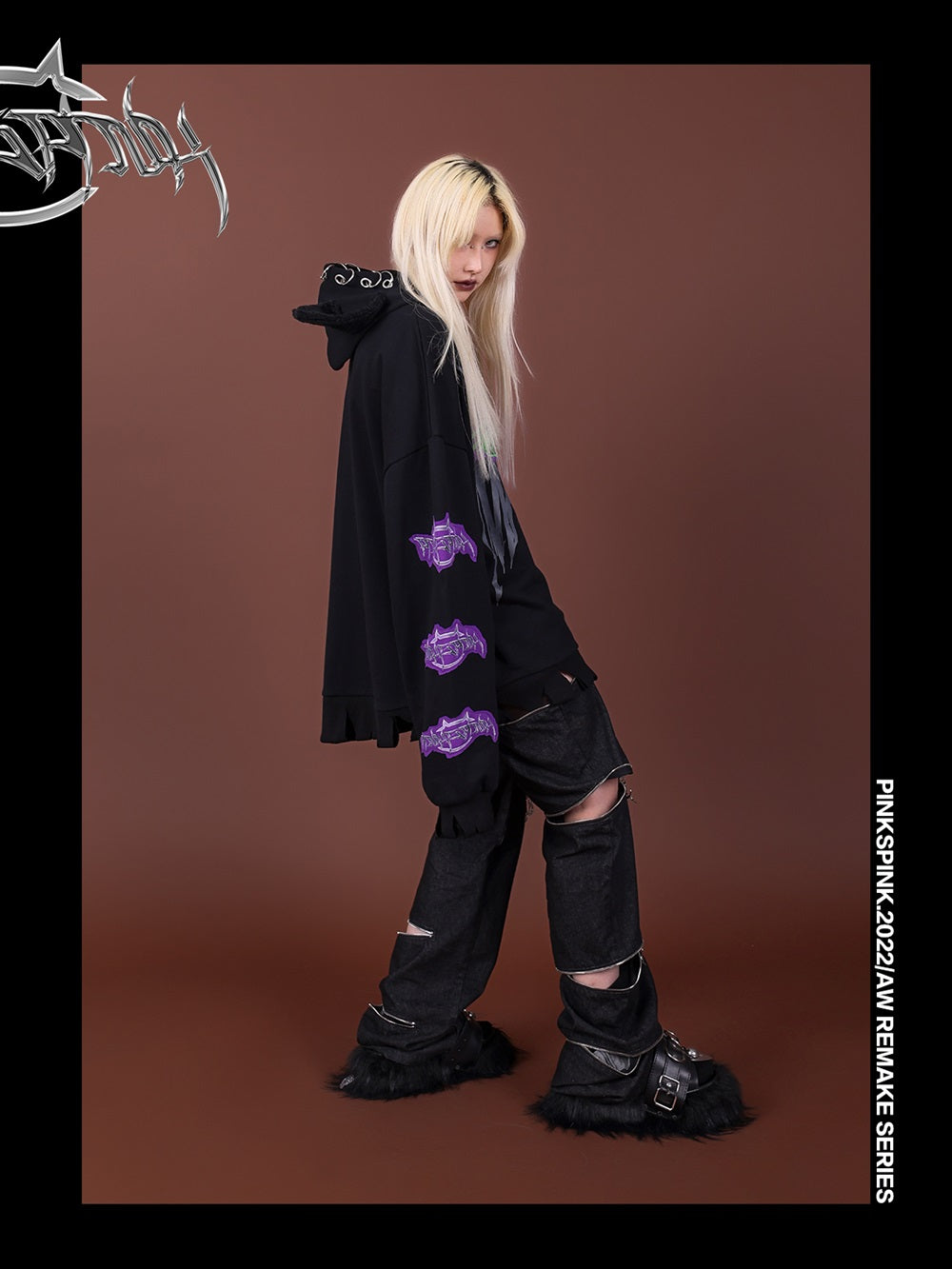 Sweat à capuche Nichi Cat-Eark Parka remarquable