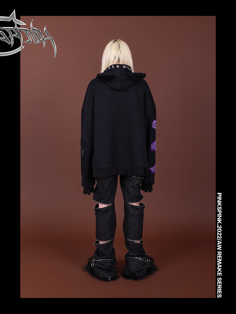 Sweat à capuche Nichi Cat-Eark Parka remarquable