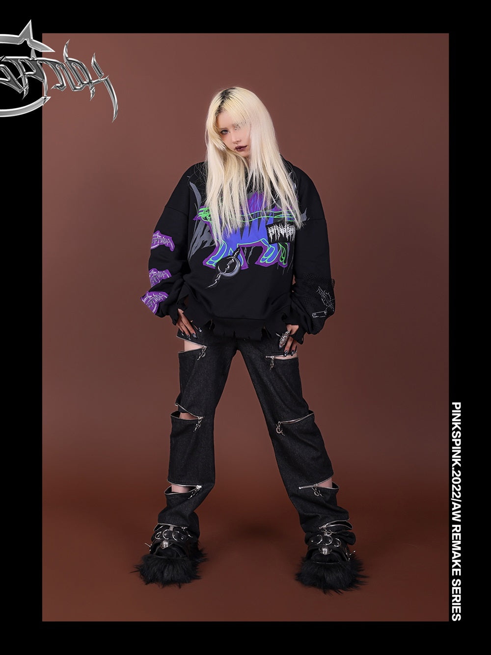 Sweat à capuche Nichi Cat-Eark Parka remarquable