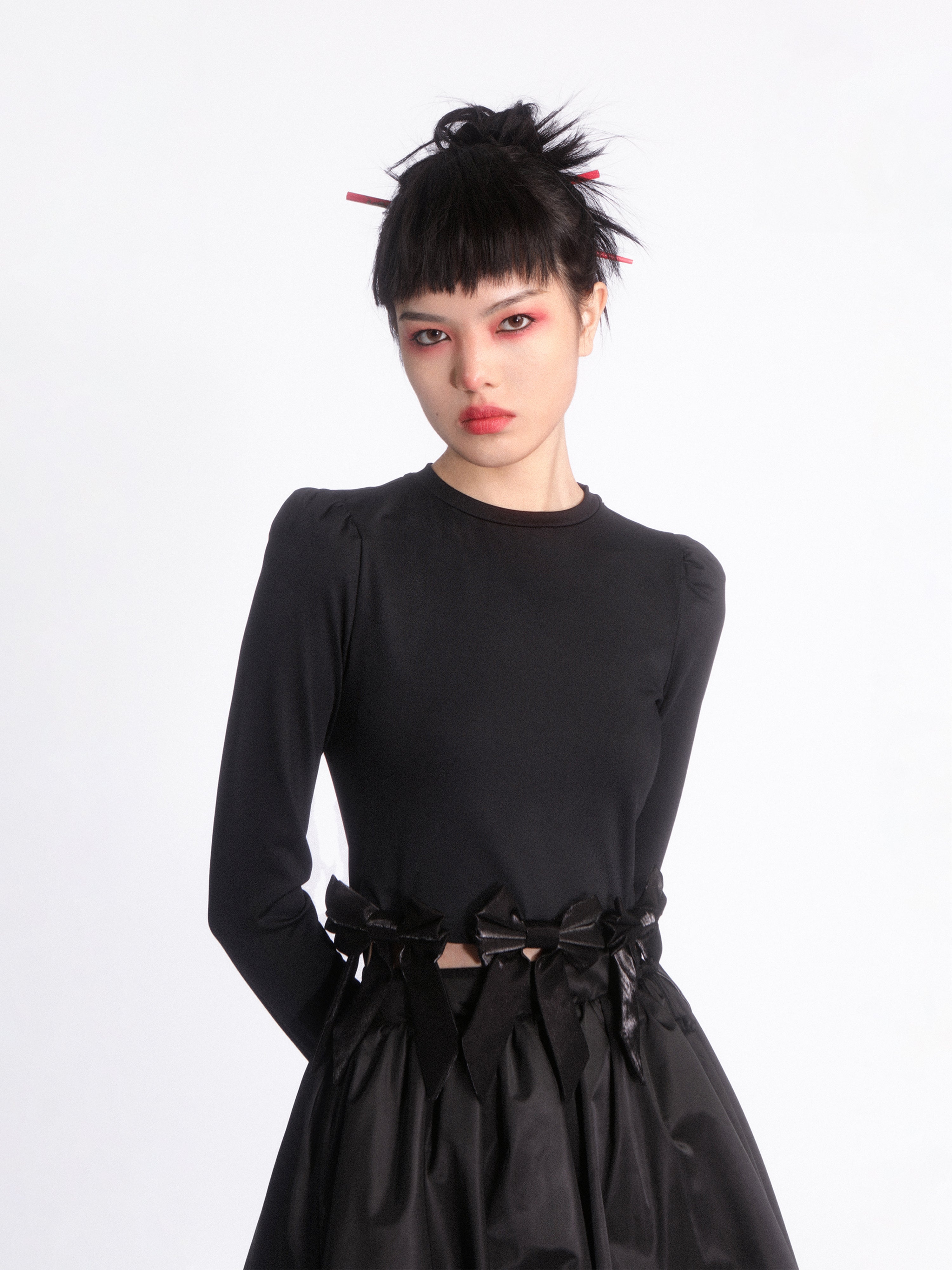 Nichi Ribbon Short Cutsew