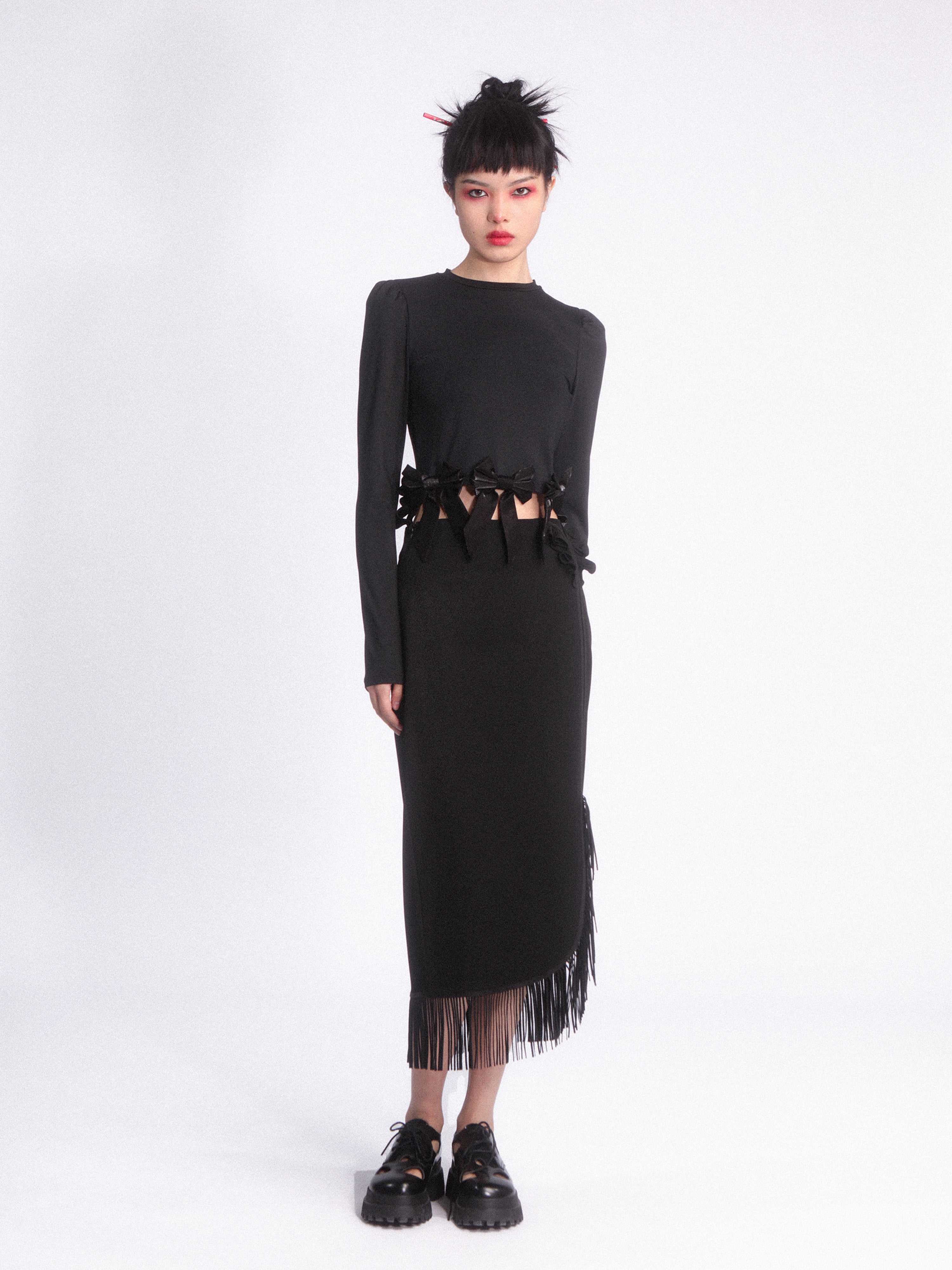 Nichi Ribbon Short Cutsew