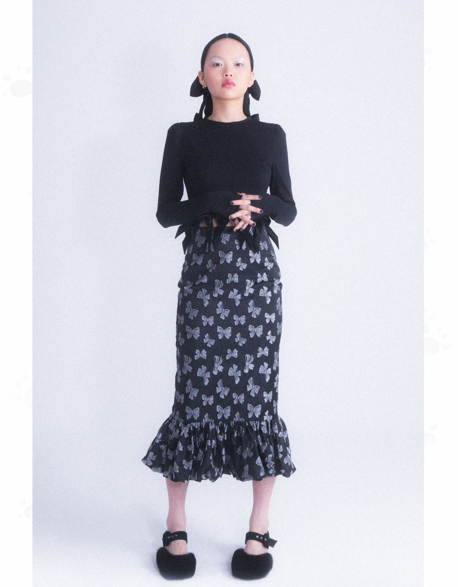 Nichi Ribbon Short Cutsew