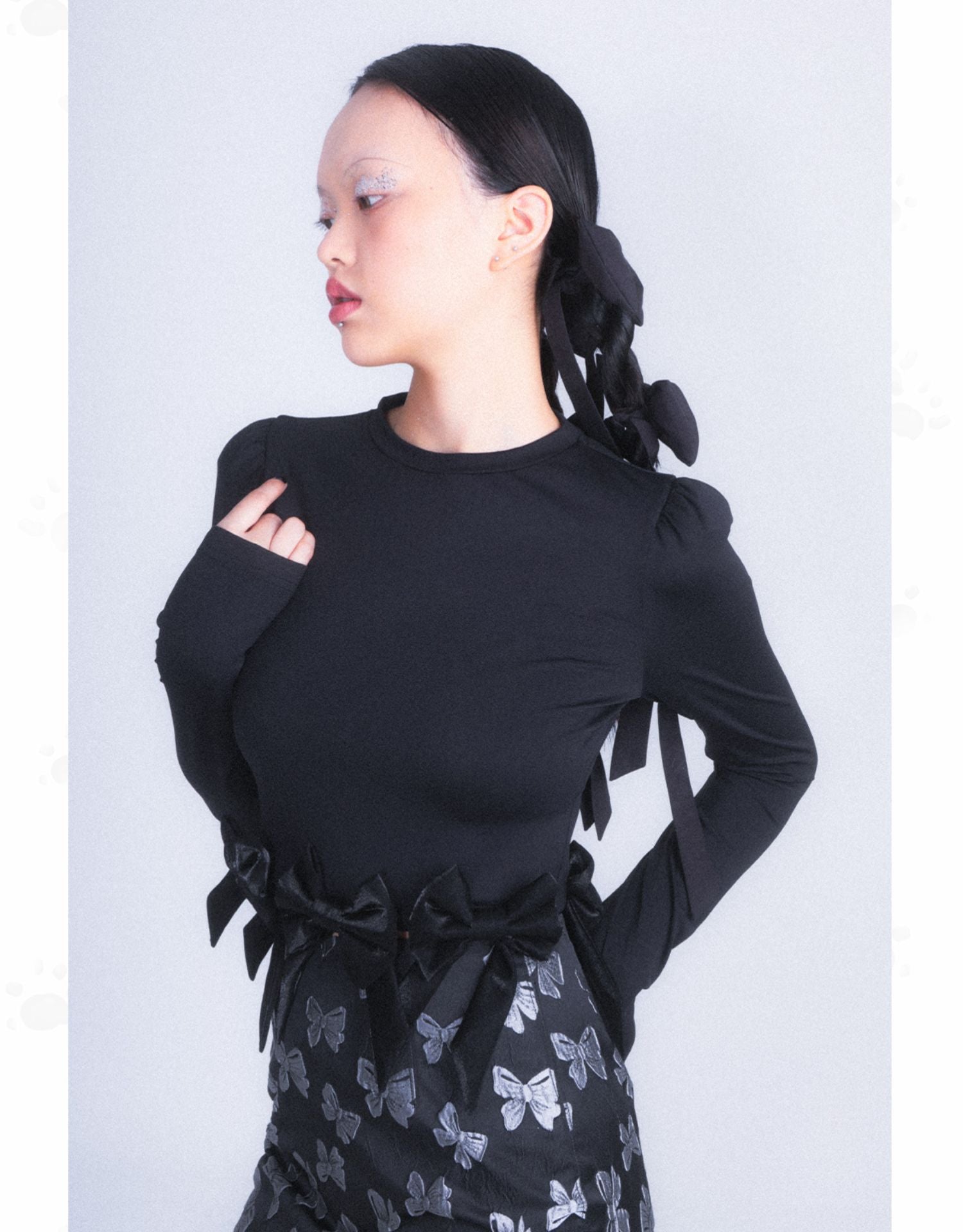 Nichi Ribbon Short Cutsew