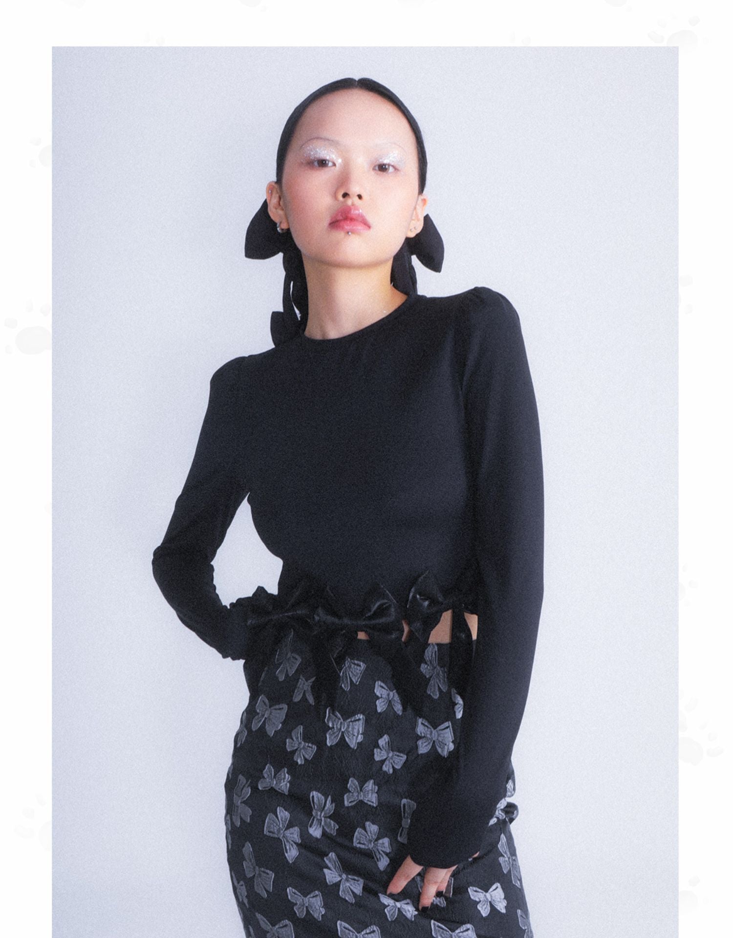 Nichi Ribbon Short Cutsew