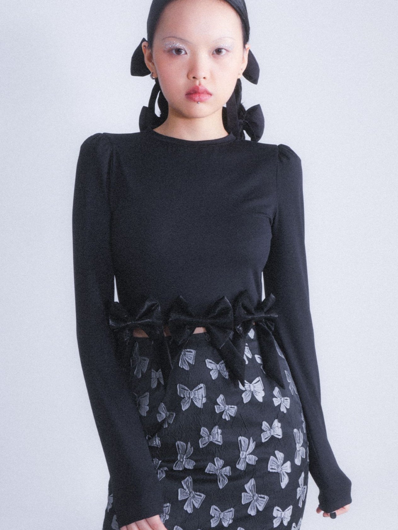 Nichi Ribbon Short Cutsew