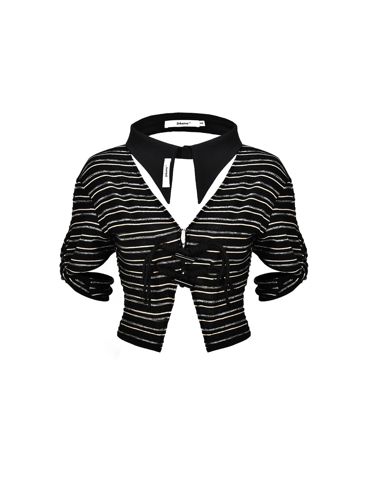 Cropped Border Back-Conscious CROSS CUTSEW