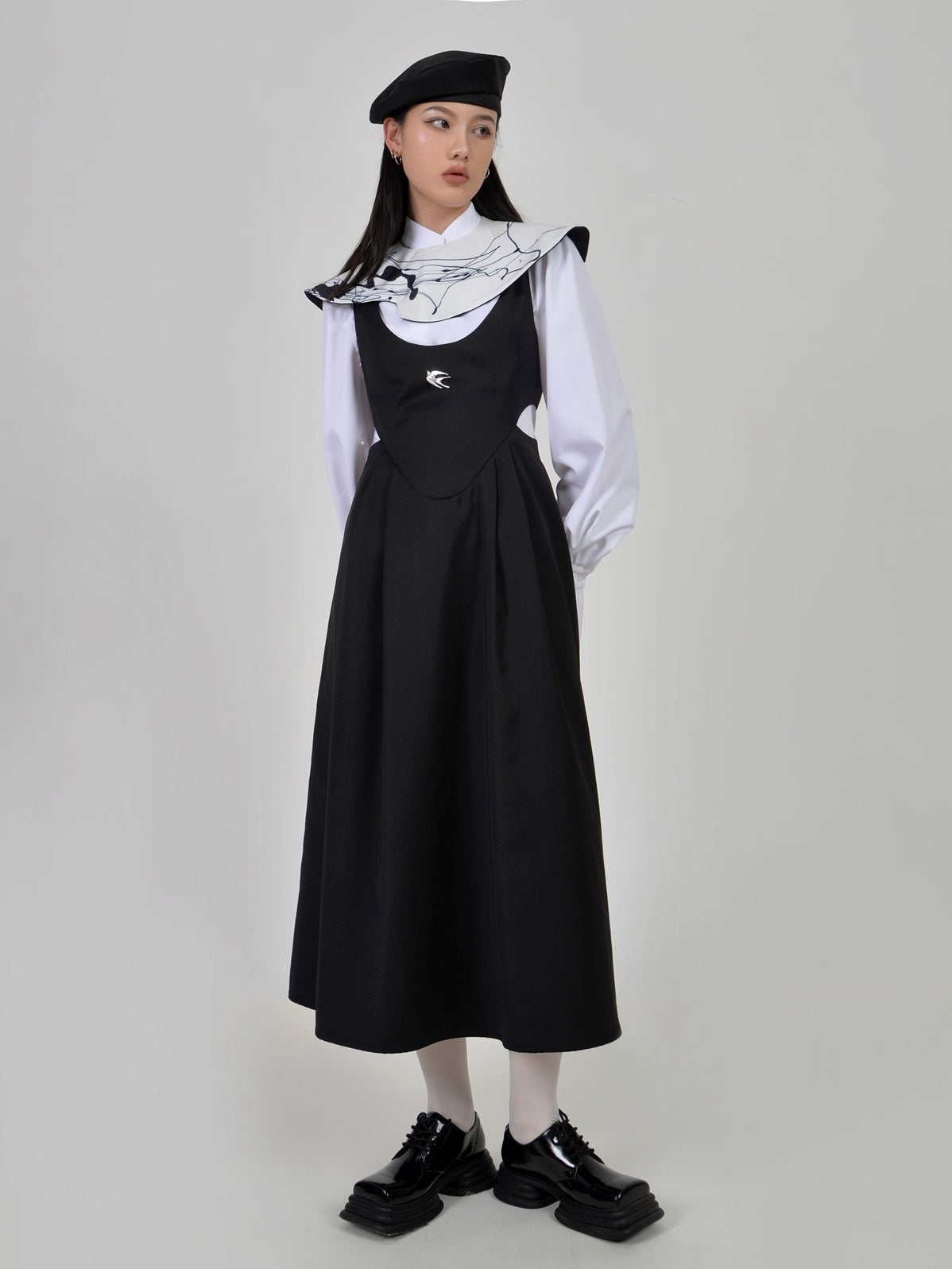 Niche Long Flare ONE-PIECE