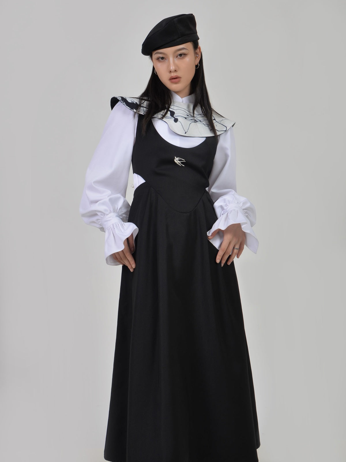 Niche Long Flare ONE-PIECE