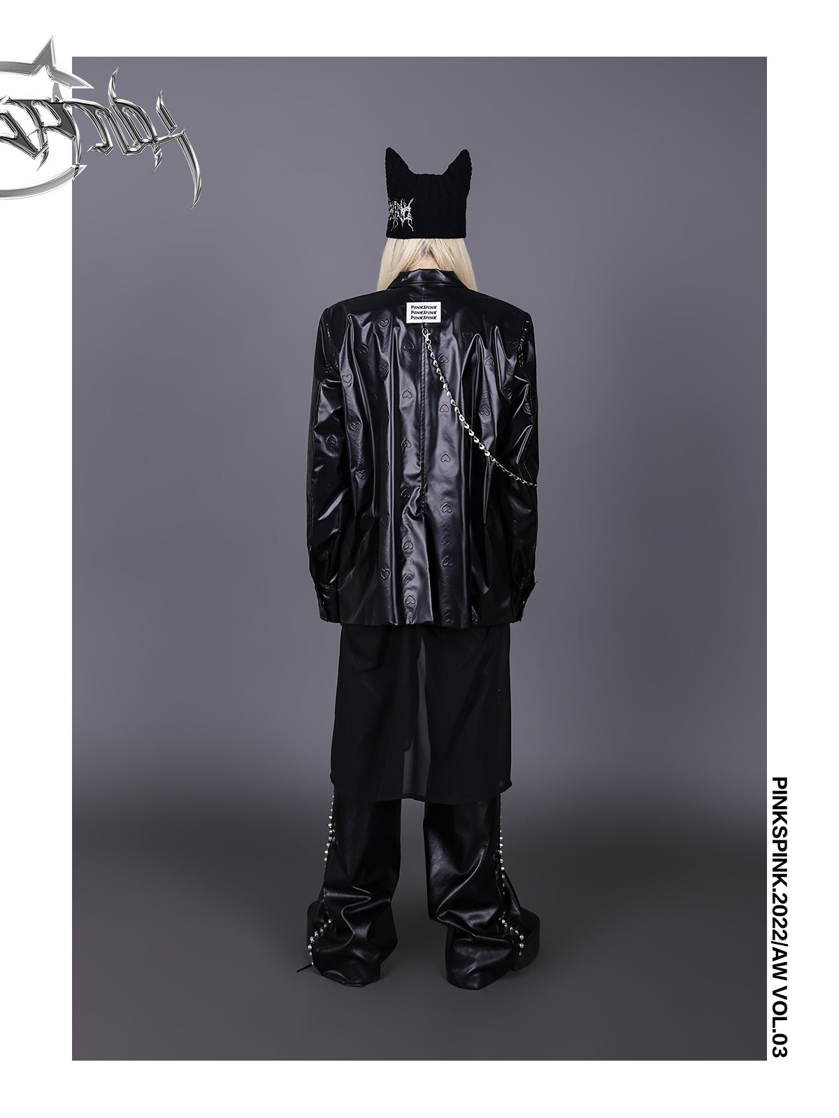 고양이 귀여운 니트 모자