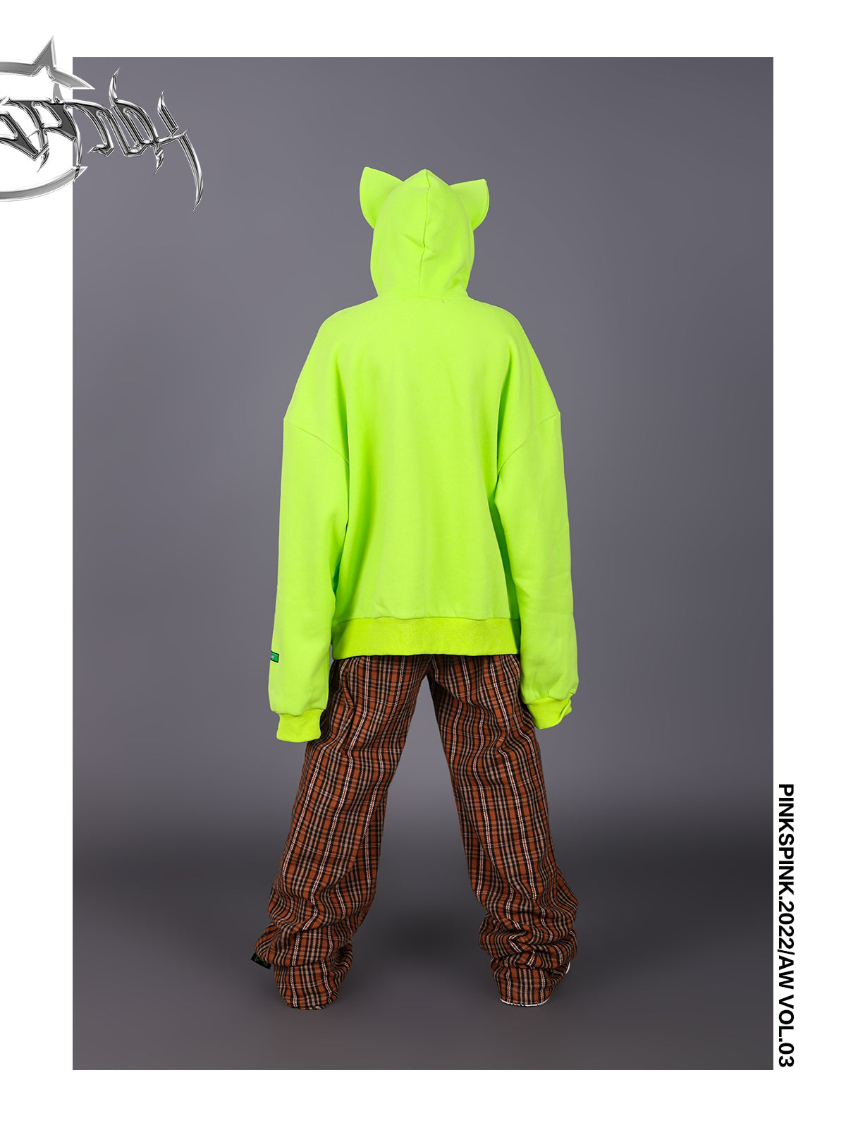 Plaid Casual Wide Pants