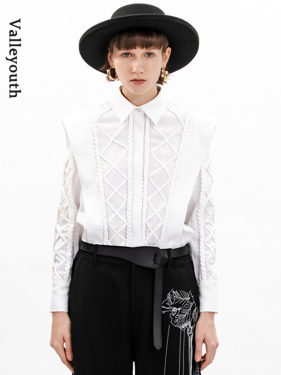 Stickerei Kinit Häkelnichi -Hemd