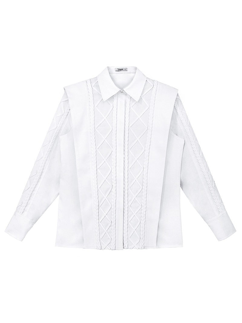 Stickerei Kinit Häkelnichi -Hemd