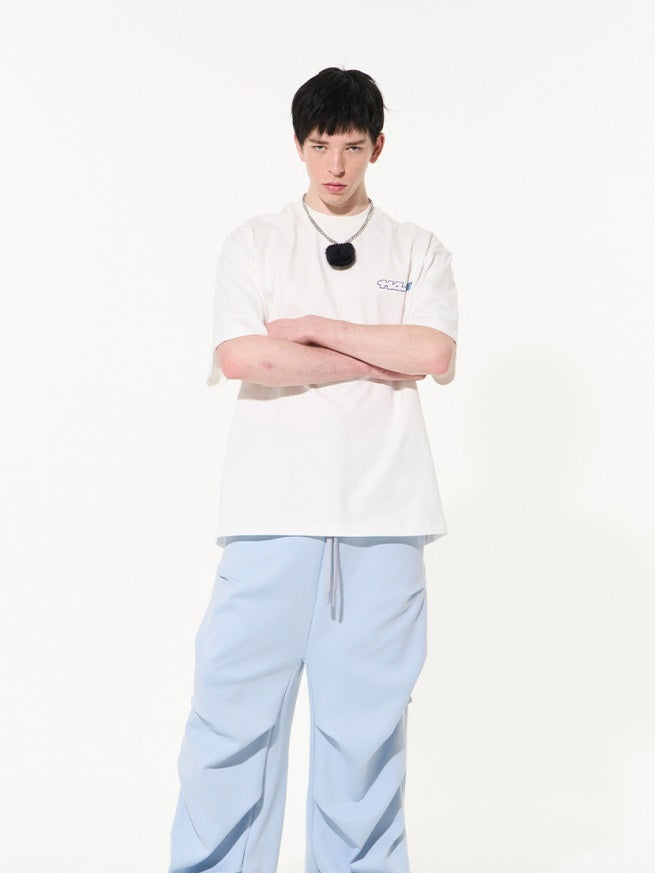 UNISEX BACK-PRINT OVERSIZE CASUAL T -shirt