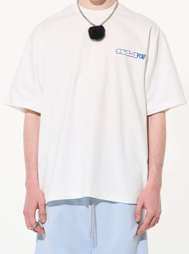 UNISEX BACK-PRINT OVERSIZE CASUAL T -shirt
