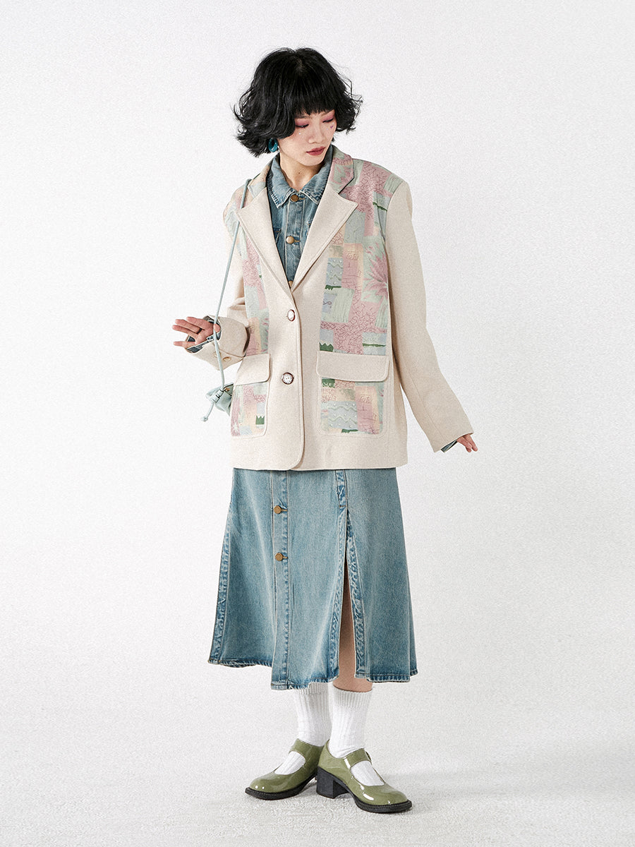 Over-size Niche Retro Jacket