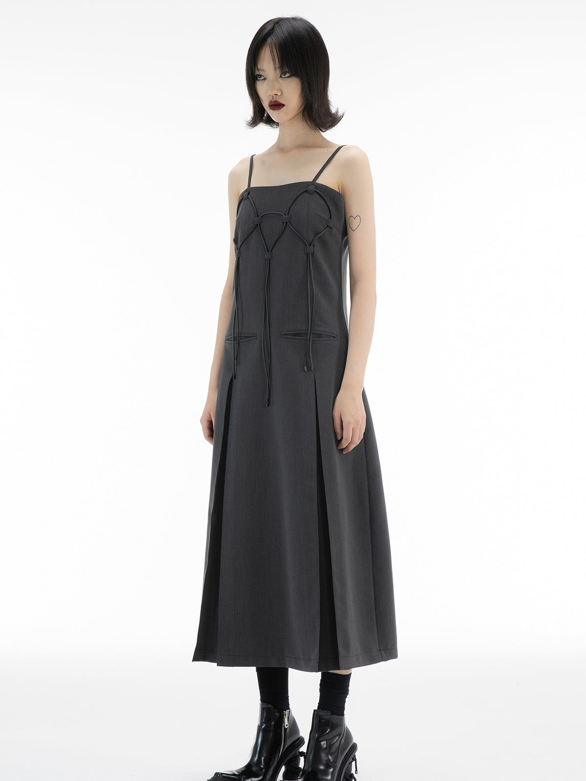 Nichi Rope Flare Long One-piece