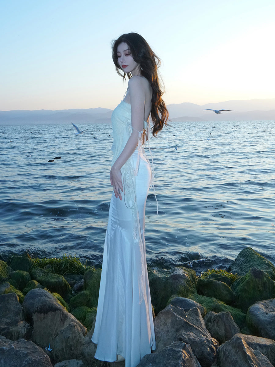 MERMAID ELEGANT SEXY SLIM LONG-SKIRT