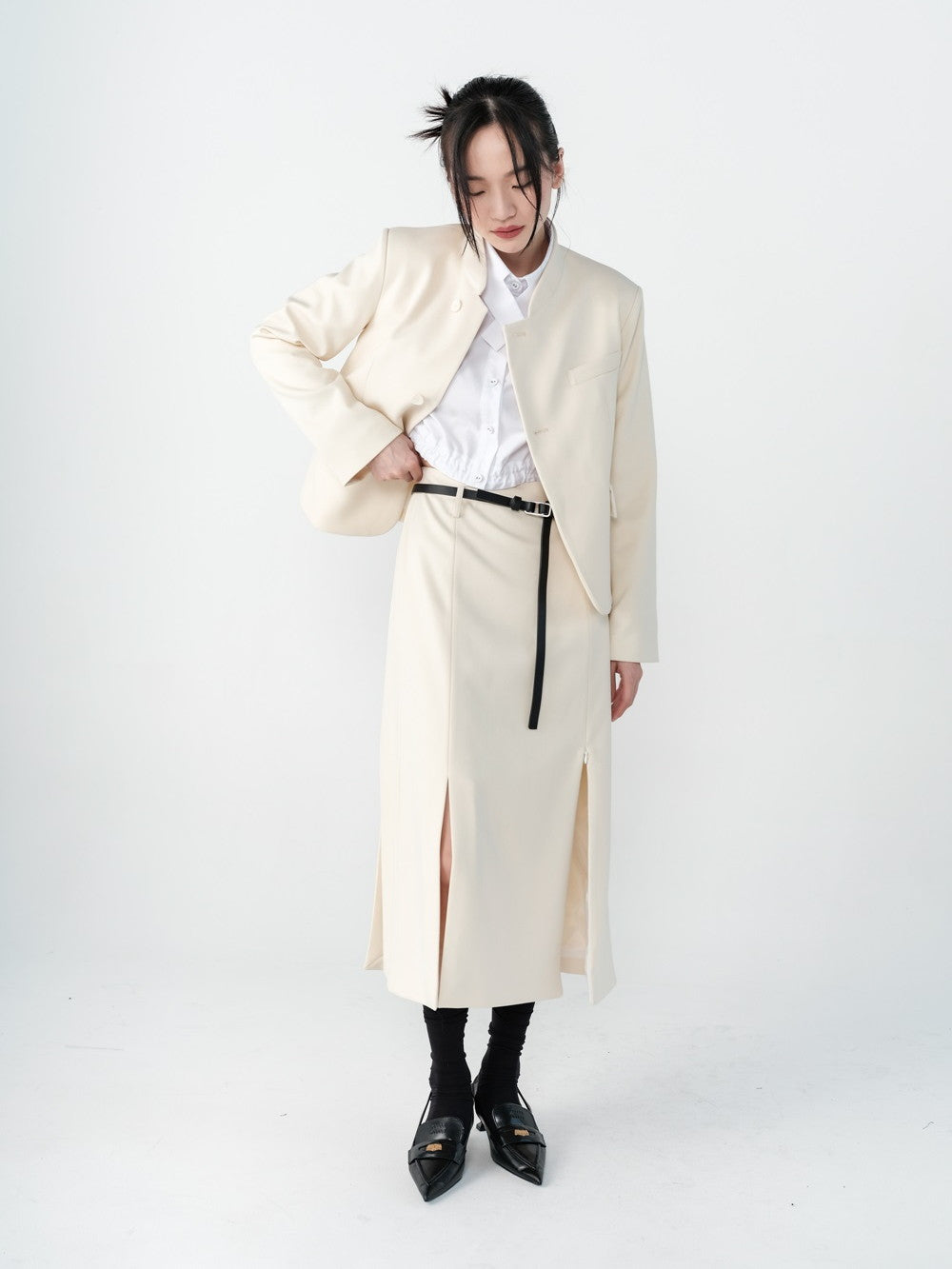 Sammeln Sie gekürztes Nichi -Hemd