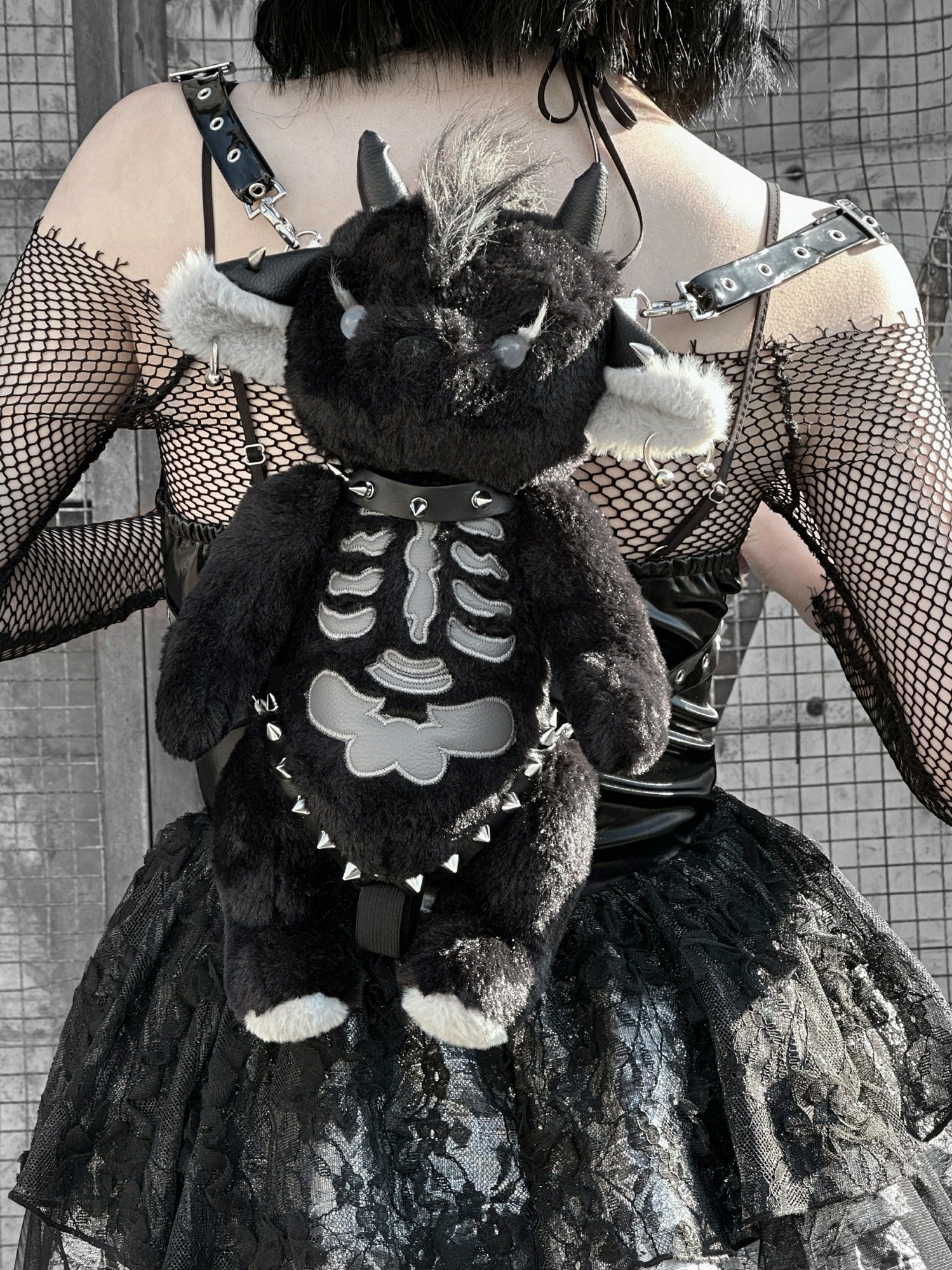 Gothic Studs Belt Backpack