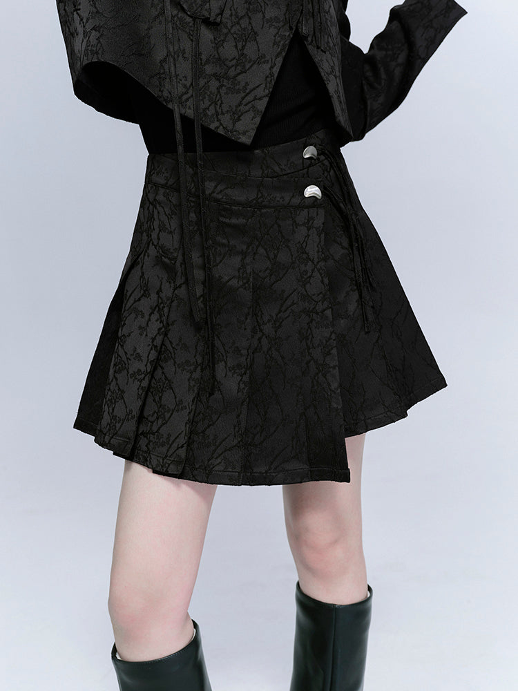 Embroidery Nichi WRAP JACKET & SKIRT