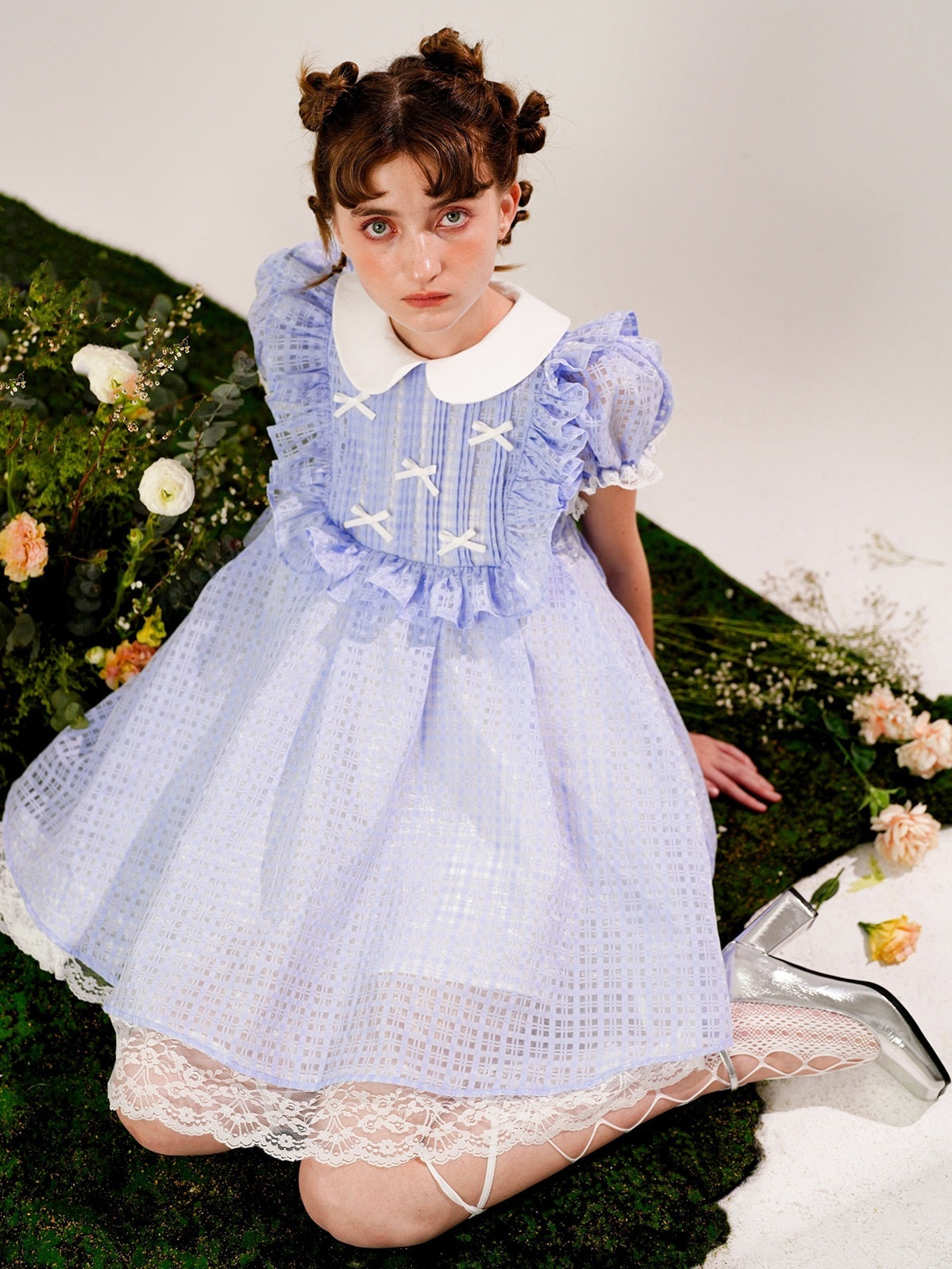 Ribbon à carreau à carre