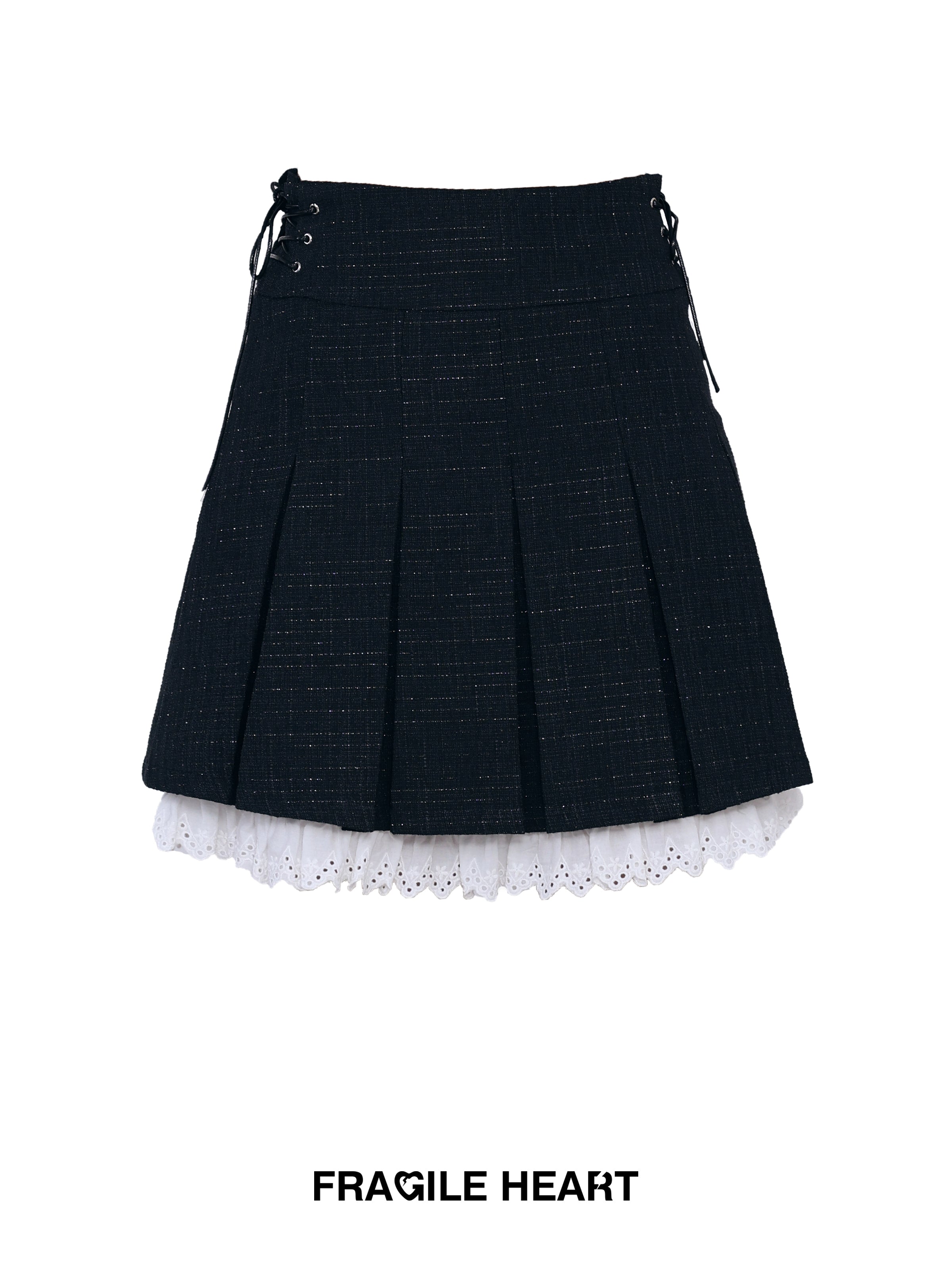 Lace Cute Frill Lace Blouse&Skirt