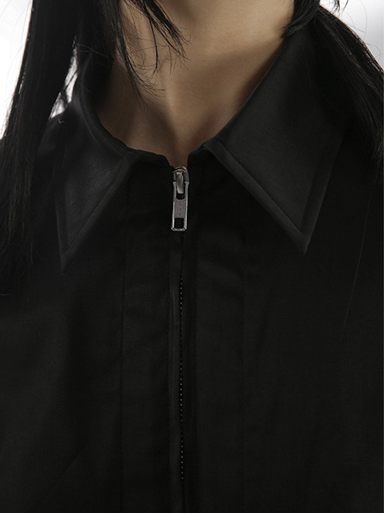 IRREGULAR ZIPPER NICHE JACKET