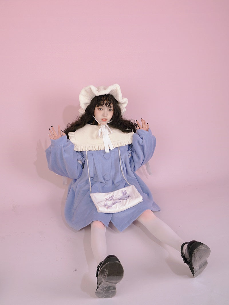 스퀘어 진주 독특한 팝 숄더 백