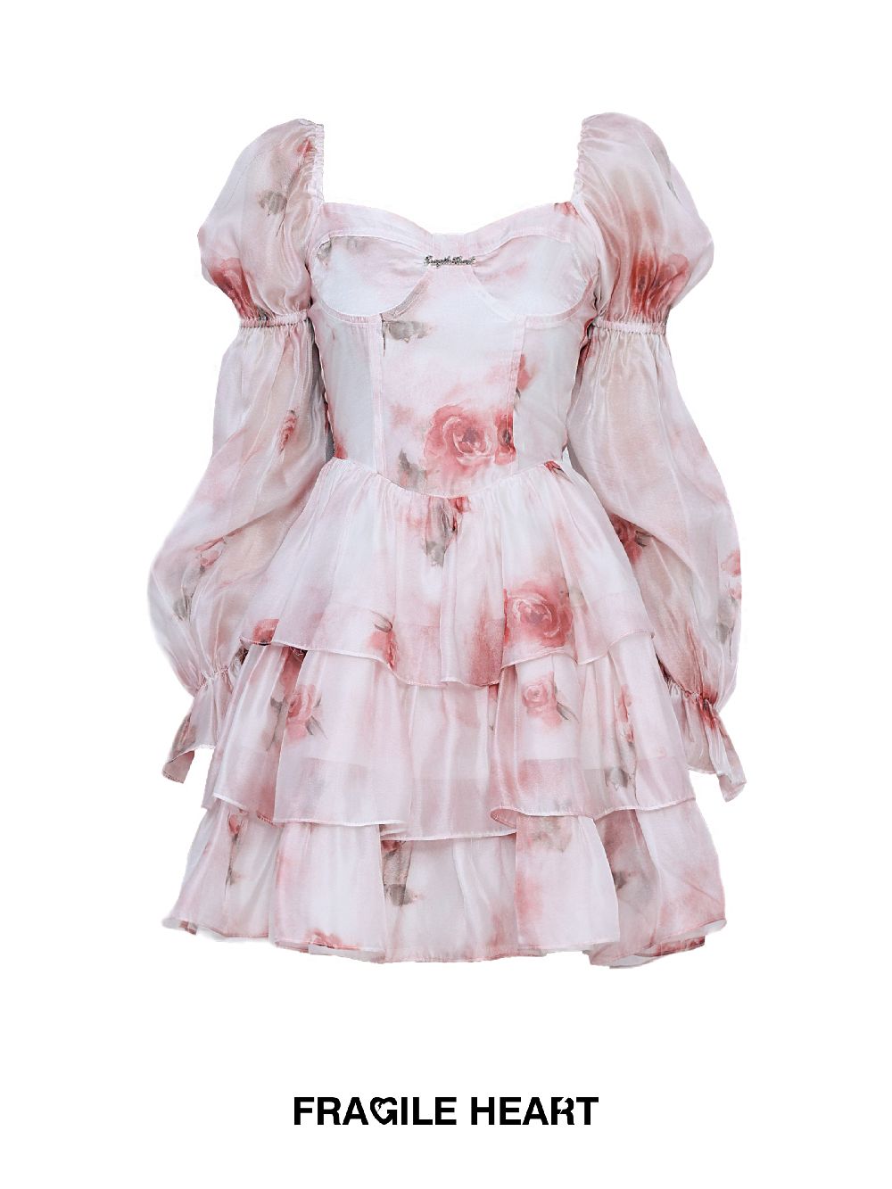 Rose Cuffon Blume Aquarell flauschig ein Stück