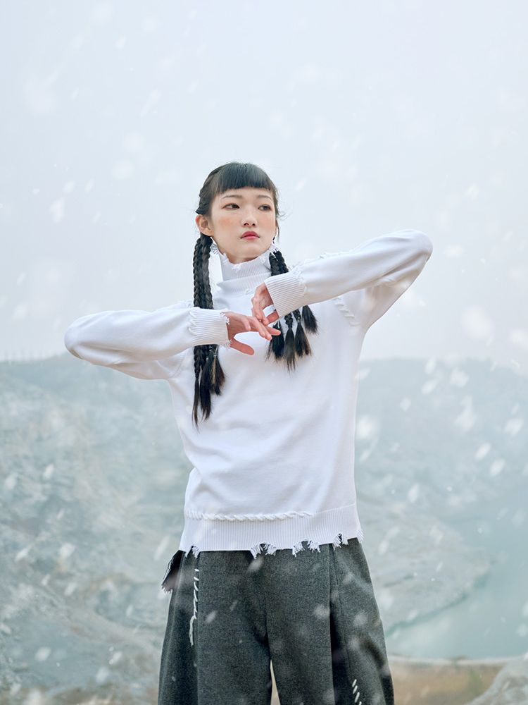 Dommages à haut à col